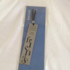 3/$10 | Sacchi Metal Bookmark